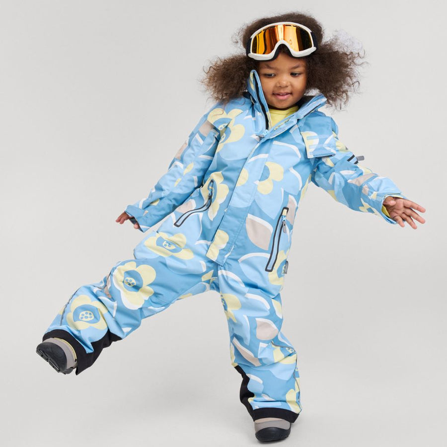 Reima Reach Kids Snowsuit, Cloudy Blue. Kids snowsuit for skiing, snowboarding and Lapland holidays