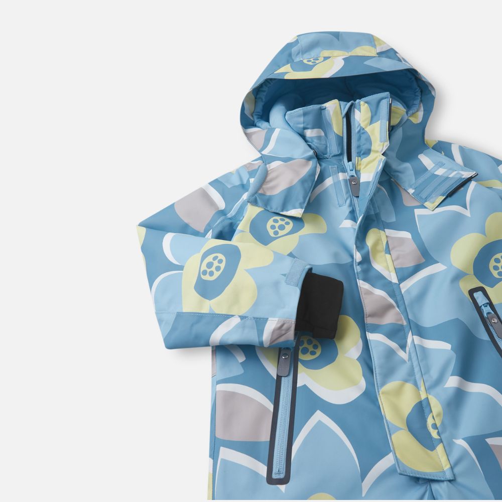 Reima Reach Kids Snowsuit, Cloudy Blue. Kids snowsuit for skiing, snowboarding and Lapland holidays
