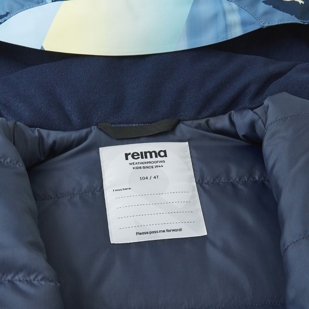 Reima Reach Kids Snowsuit, Blue Ocean,  SNowsuits for skiing and snowboarding 