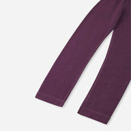 Reima Taitoa Super Soft Merino Thermal Set, Deep Purple, Kids Thermals, Little Skiers