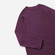 Reima Taitoa Super Soft Merino Thermal Set, Deep Purple, Kids Thermals, Little Skiers