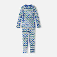 Reima Taitoa Super Soft Merino Thermal Set, Beige Birch