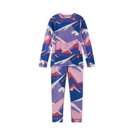 Reima Taitoa Super Soft Merino Thermal Set, Breezy Violet