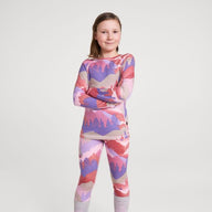 Reima Taitoa Super Soft Merino Thermal Set, Grey Pink