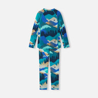 Reima Taitoa Super Soft Merino Thermal Set, Navy