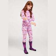 Reima Taitoa Super Soft Merino Thermal Set, Pale Rose