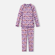Reima Taitoa Super Soft Merino Thermal Set, Pale Rose