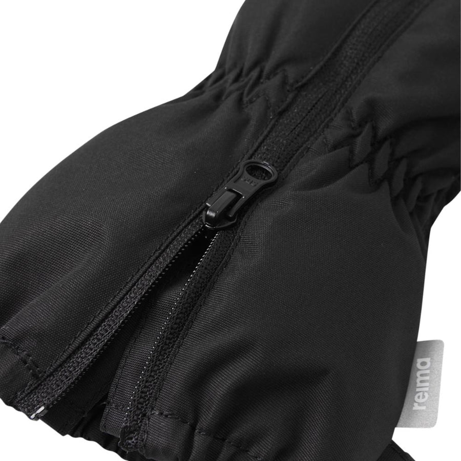 Reima Tassuin Toddler Snow Mittens, Black