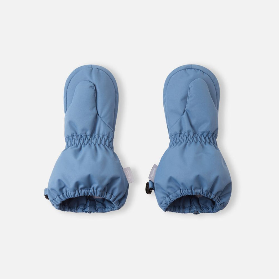 Reima Tassuin Toddler Snow Mittens, Blue Ocean