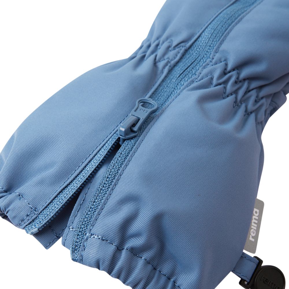 Reima Tassuin Toddler Snow Mittens, Blue Ocean