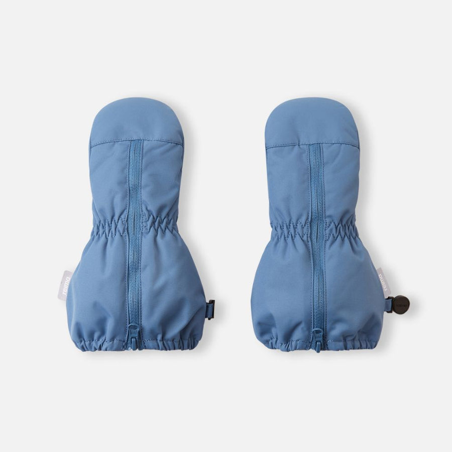 Reima Tassuin Toddler Snow Mittens, Blue Ocean