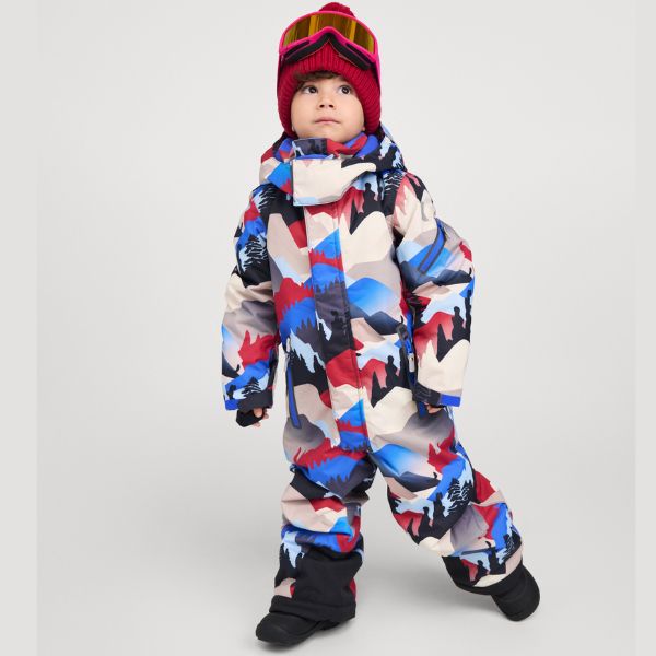 Reima Reach Kids Snowsuit, Soft Black