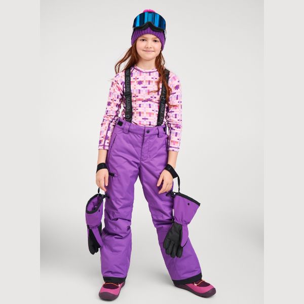 Reima Terrie Girls Ski Pants,  Plum Purple