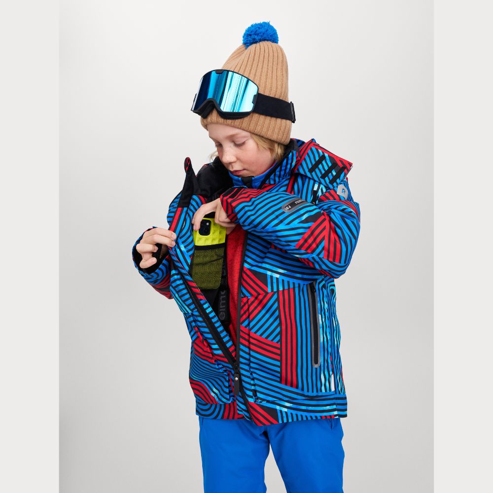 Reima Tirro Boys Ski Jacket, Bright Blue 1000 x 1000
