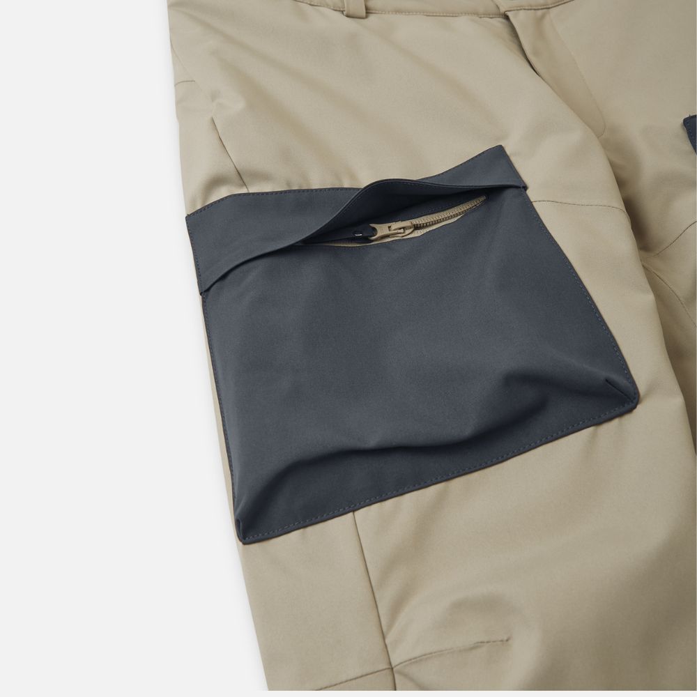 Reima Viekkala Kids Ski Pants,  Earthy Beige