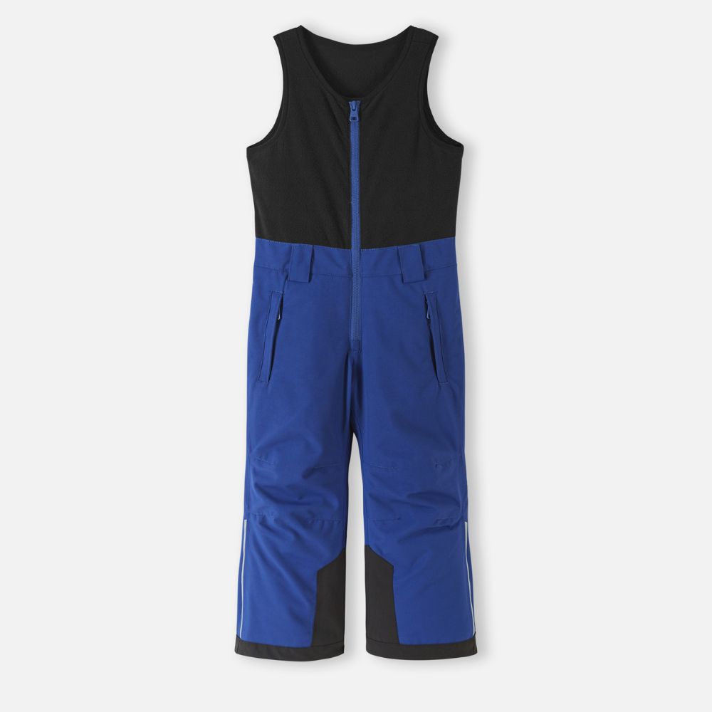 Reima Alppi Fleece Bib Kids Ski Pants, Twilight Blue