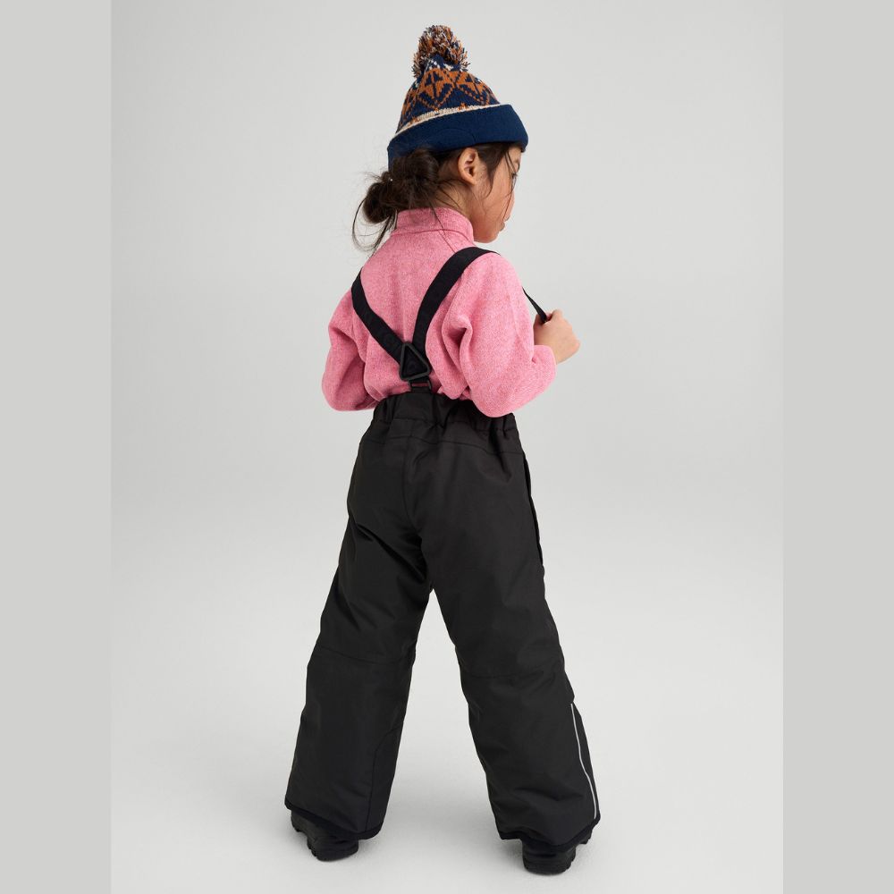 Reima Proxima Kids Ski Pants in Black - highly waterproof and warm insulation