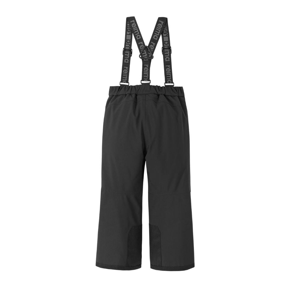 Reima Proxima Kids Ski Pants in Black - highly waterproof and warm insulation