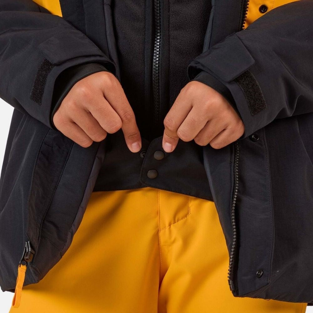 Rossignol Boys Ski Jacket - Yellow/Black | Kids Ski Jackets