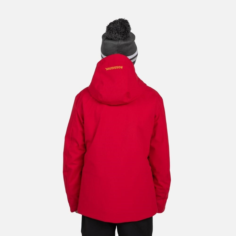 Rossignol Wispile Kids Ski Jacket - Ruby Red · Little Skiers