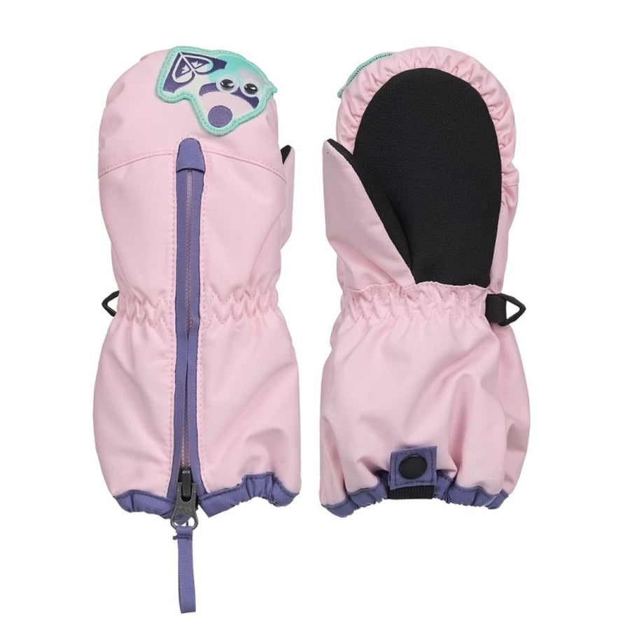 Roxy Snows Up Kids Ski Mittens, Rose Shadow