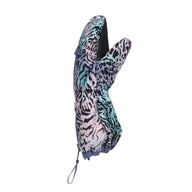 Roxy Snows Up Kids Ski Mittens, Black Snow Drifting