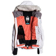 Roxy Snowstorm Womens Ski Jacket - Bright White XL only