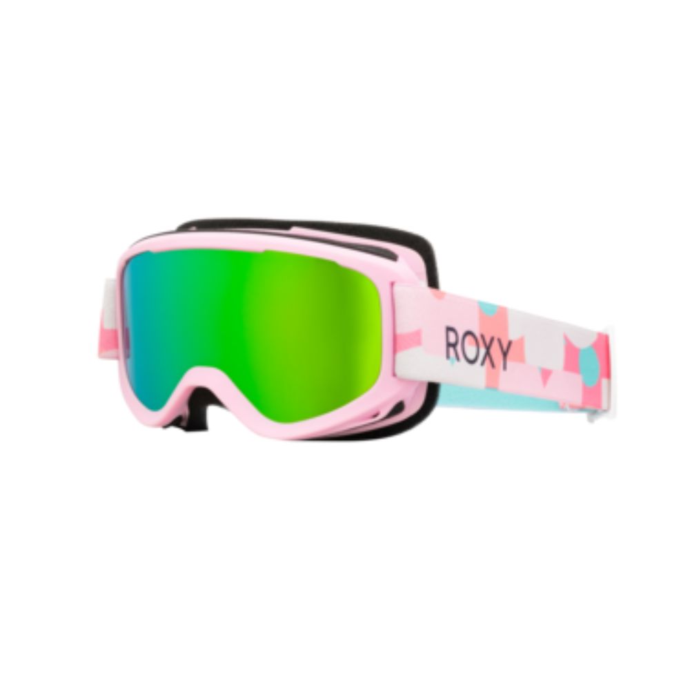 Roxy Sweetpea Girls Ski Goggles Prima Green Kid Ski Goggles Little Skiers