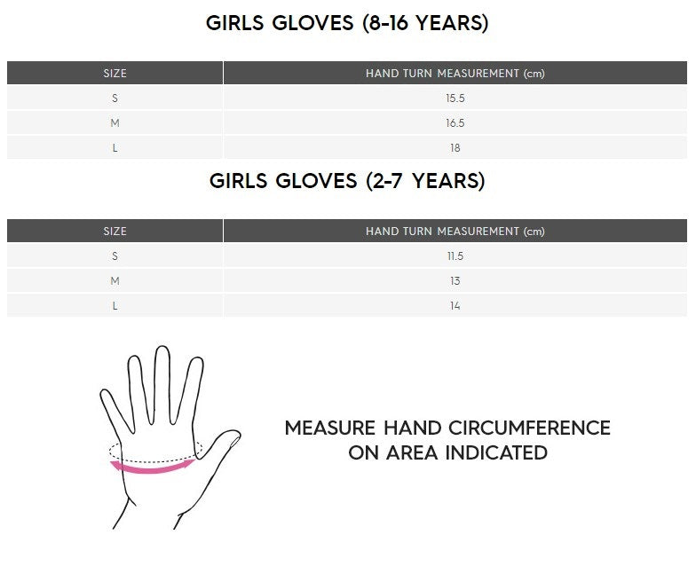 Roxy girls ski gloves