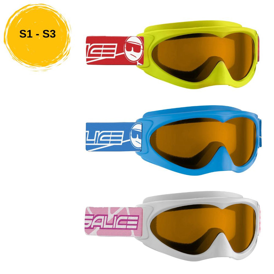 Salice Light Adaptive Kids Ski Goggles (777) 0-3 years