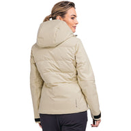Womens Schoffel Down Ski Jacket Misurina - Smokey Sands