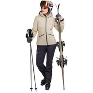 Womens Schoffel Down Ski Jacket Misurina - Smokey Sands