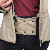 Womens Schoffel Down Ski Jacket Misurina - Smokey Sands