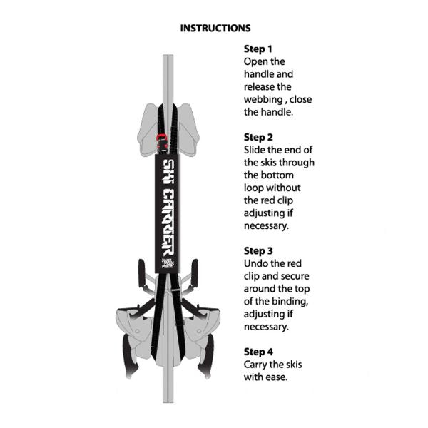Ski Carrier - Carry Skis With Ease