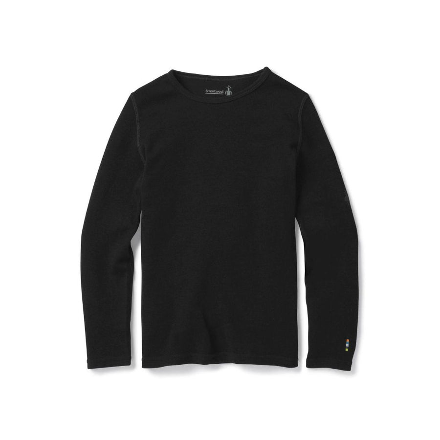 Smartwool Kids Merino Base Layer Thermal Top - Black