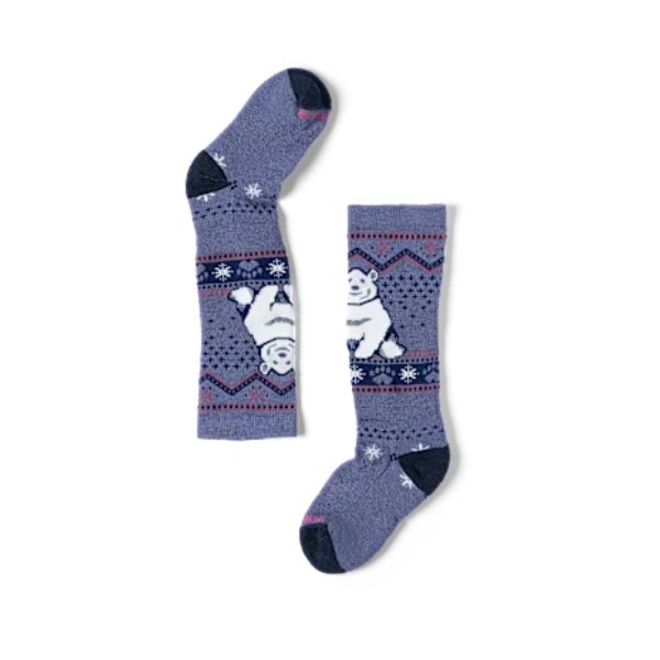 Smartwool Kids Wintersport Full Cushion Polar Bear Ski Socks