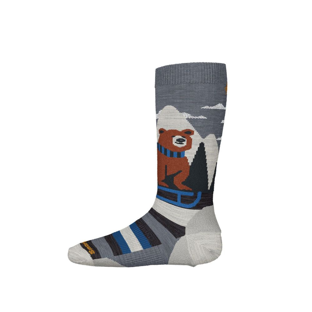 Smartwool Kids Ski Socks - Light Cushion - Sleigh Bear 