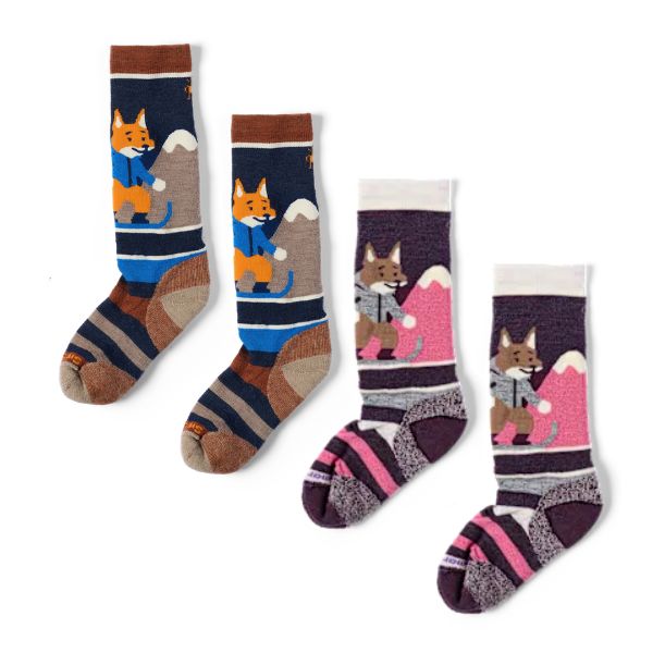 Smartwool Kids Wintersport Full Cushion Ski Socks - Fox Glade