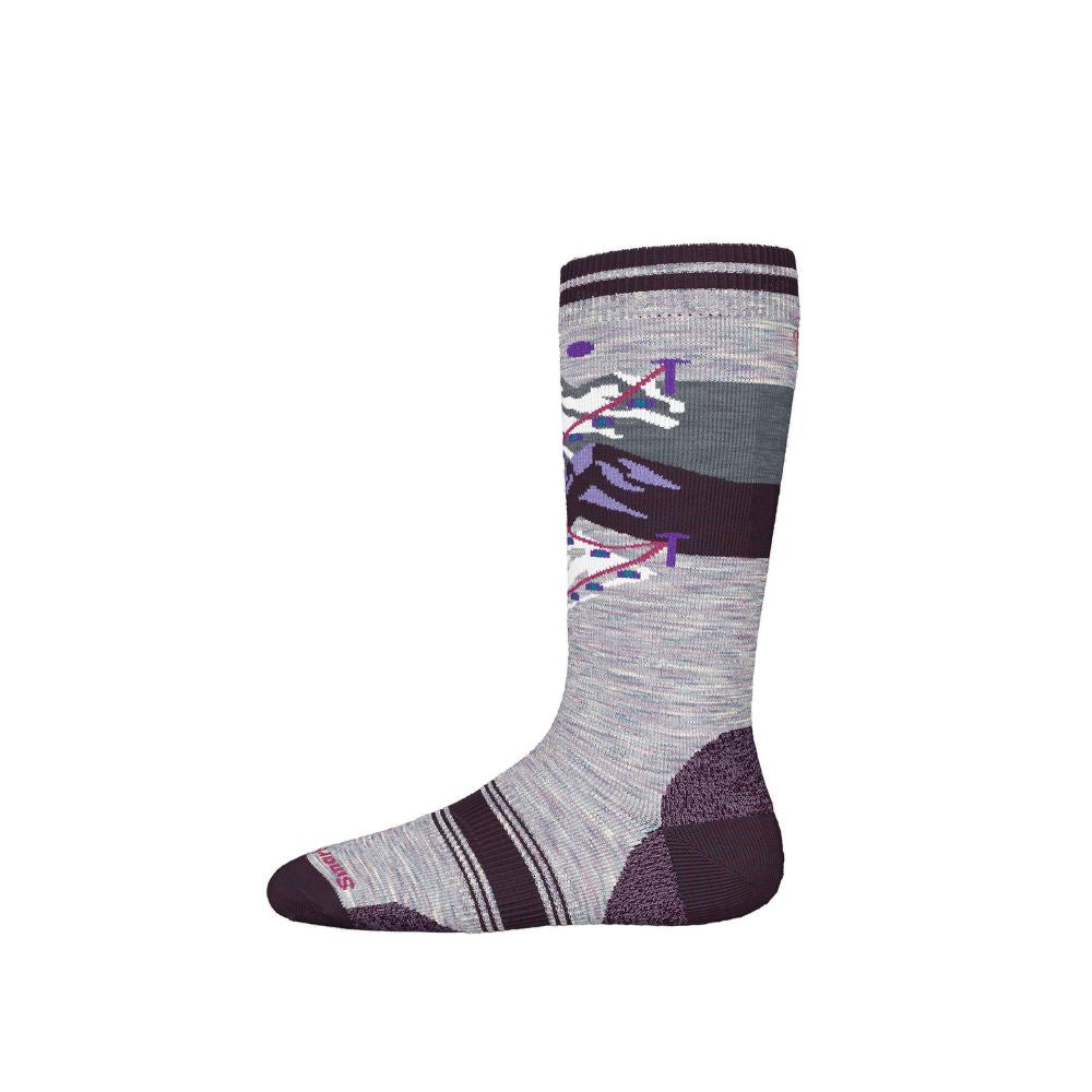 Smartwool Kids Wintersport Full Cushion Ski Socks - Gondola Purple Eclipse