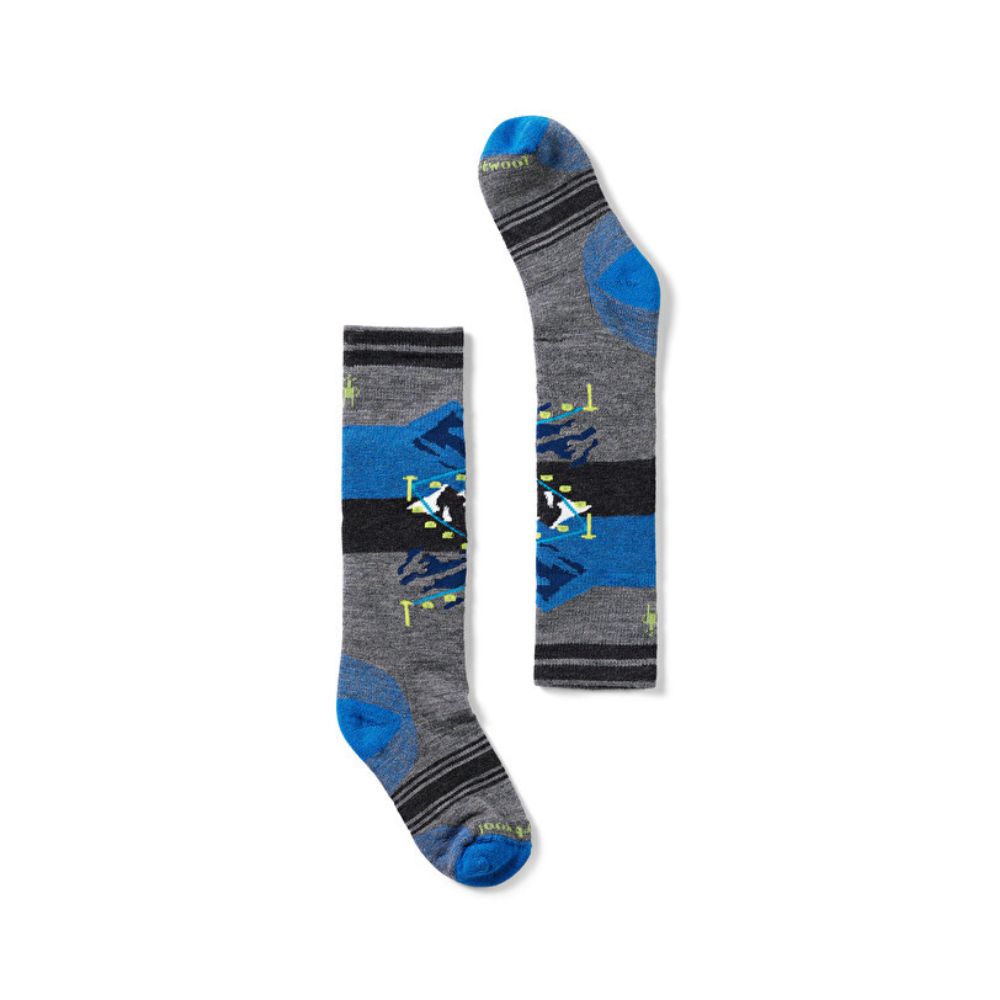 Smartwool Kids Wintersport Full Cushion Ski Socks - Gondola Medium Gray