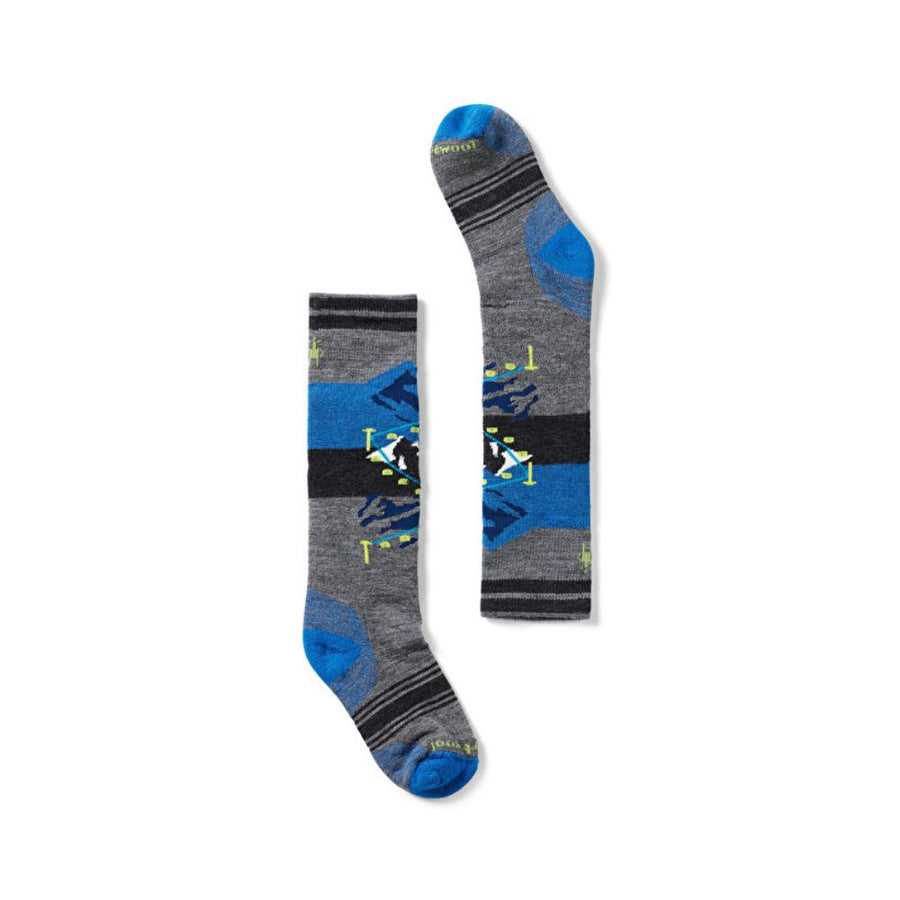 Smartwool Kids Wintersport Full Cushion Ski Socks - Gondola Medium Gray