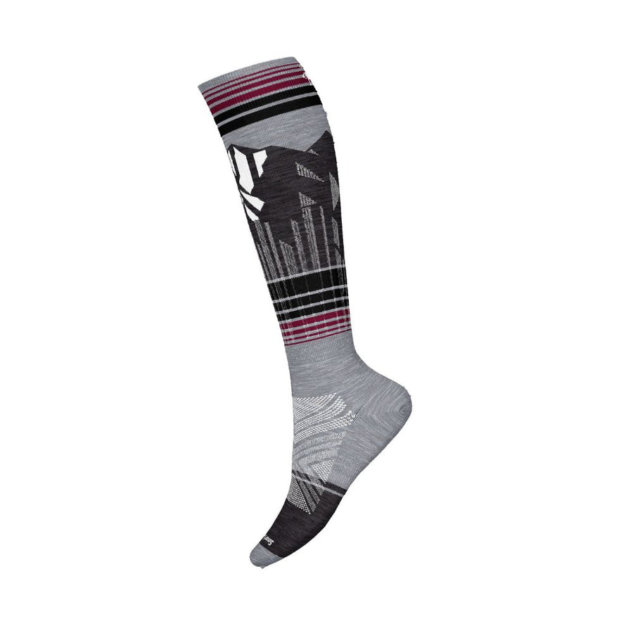 Smartwool Mens Ski Socks Targetted Cushion Summit Shot - Light Grey