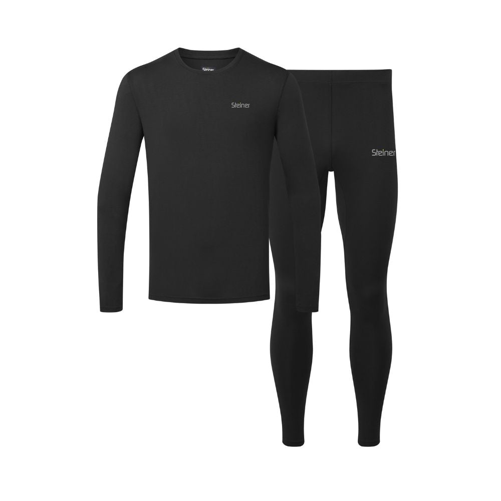 Couche De Base Thermique Enfant Steiner Soft-Tec – Noir, Douceur Polyester