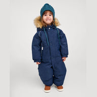 Toddler Snowsuit - Reima Aapua Down Snowsuit - protects to -30 °C.  Perfect for Lapand, USA and Canadian Skiing Hoiidays where extra warmth is needed