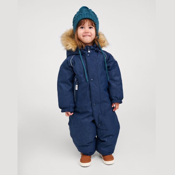 Toddler Snowsuit - Reima Aapua Down Snowsuit - protects to -30 °C.  Perfect for Lapand, USA and Canadian Skiing Hoiidays where extra warmth is needed