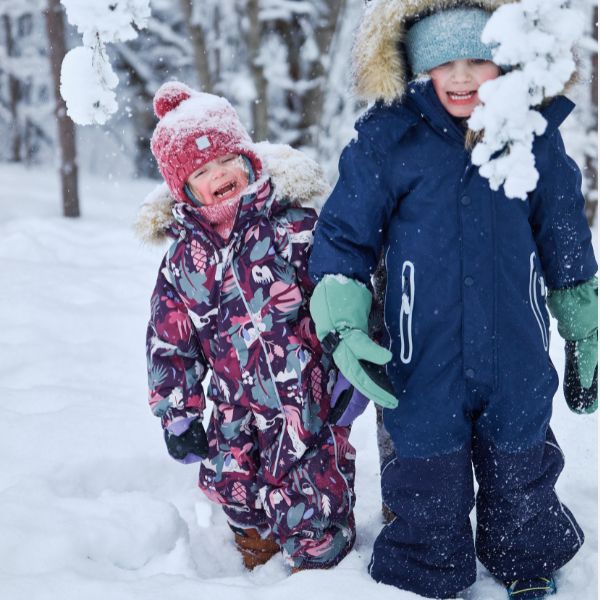 Toddler Snowsuit - Reima Lappi Waterproof Snowsuit, Deep Purple