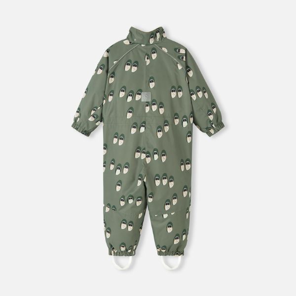 Toddler Snowsuit - Reima Lappi Waterproof Snowsuit, Greyish Green