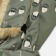 Toddler Snowsuit - Reima Lappi Waterproof Snowsuit, Greyish Green
