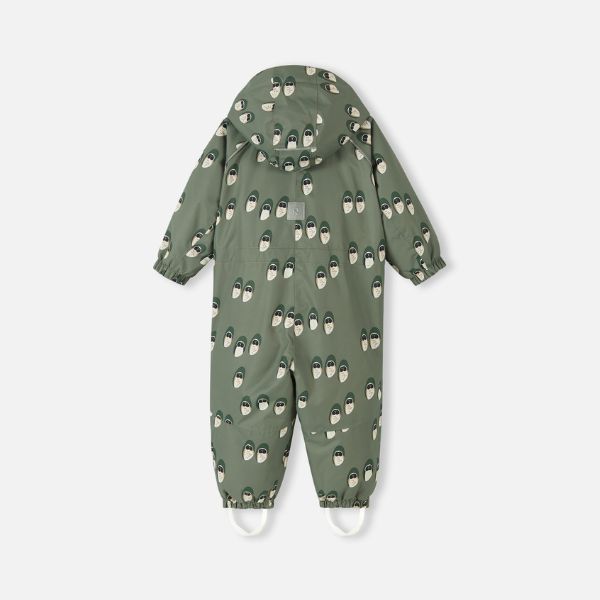 Toddler Snowsuit - Reima Lappi Waterproof Snowsuit, Greyish Green