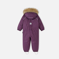 Toddler Snowsuit - Reima Aapua Down Snowsuit - protects to -30 °C.  Perfect for Lapand, USA and Canadian Skiing Hoiidays where extra warmth is needed